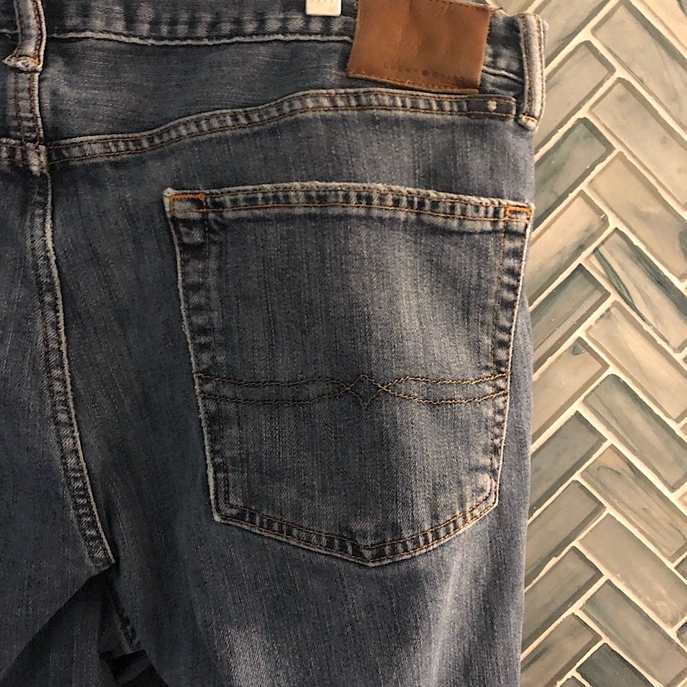 Lucky Brand 361 Vintage Straight Jeans 36 x 34